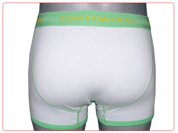 Boxer Calvin Klein Hombre 365 Verde Blanco